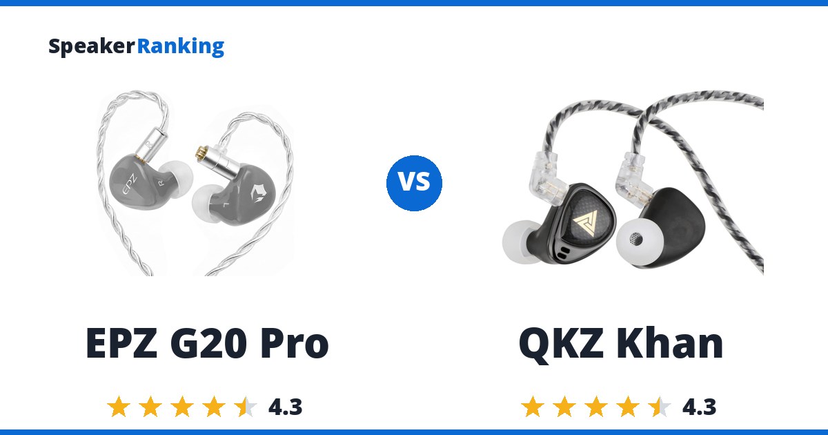 EPZ G20 Pro vs QKZ Khan