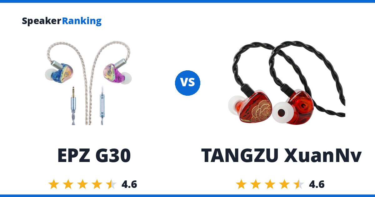 EPZ G30 vs TANGZU XuanNv