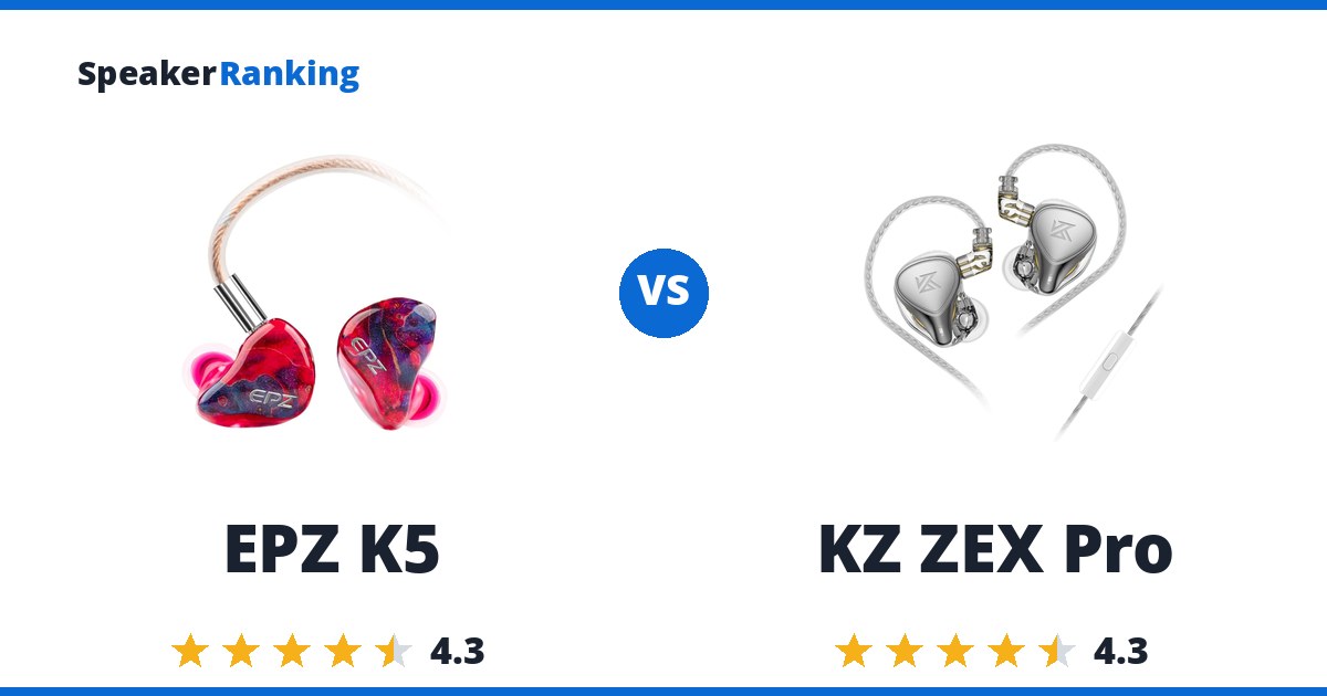 EPZ K5 vs KZ ZEX Pro