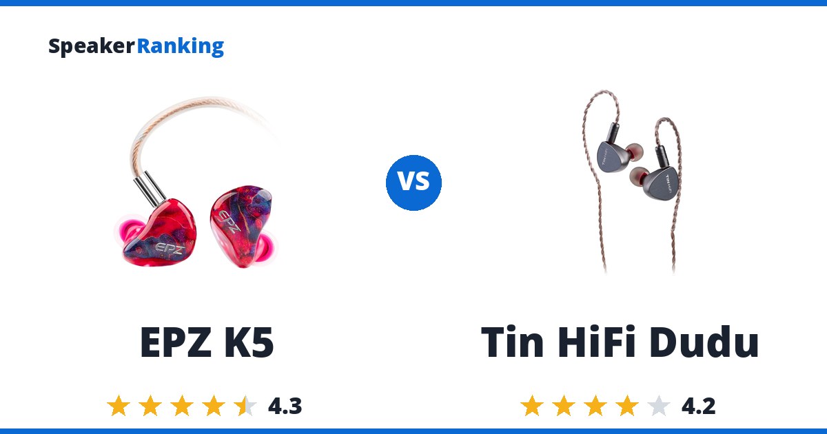 EPZ K5 vs Tin HiFi Dudu
