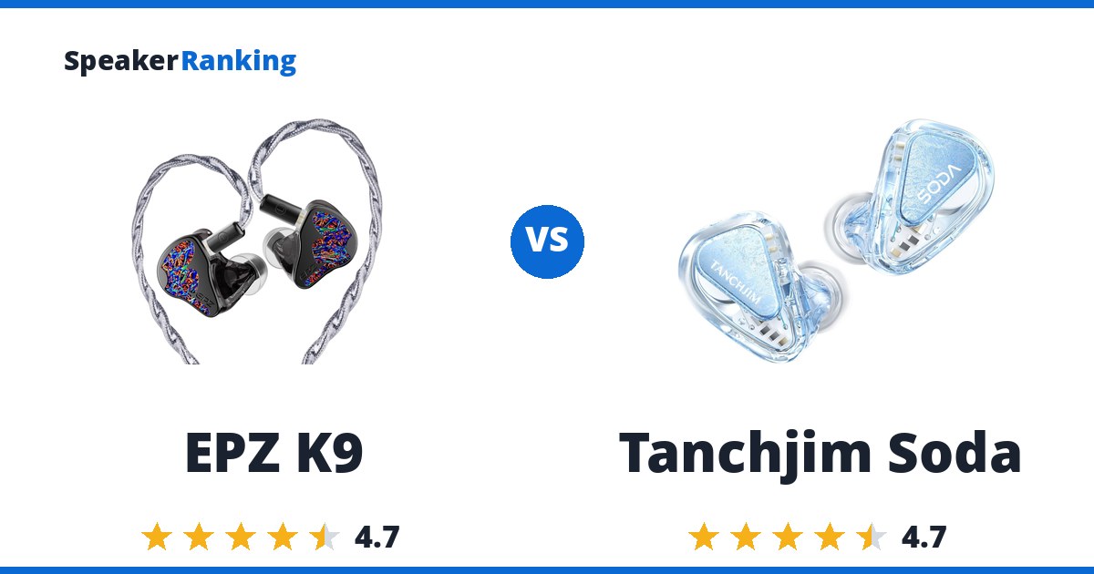 EPZ K9 vs Tanchjim Soda