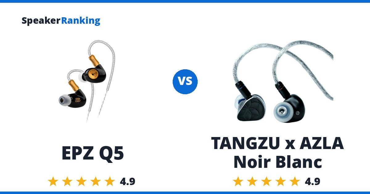 EPZ Q5 vs TANGZU x AZLA Noir Blanc
