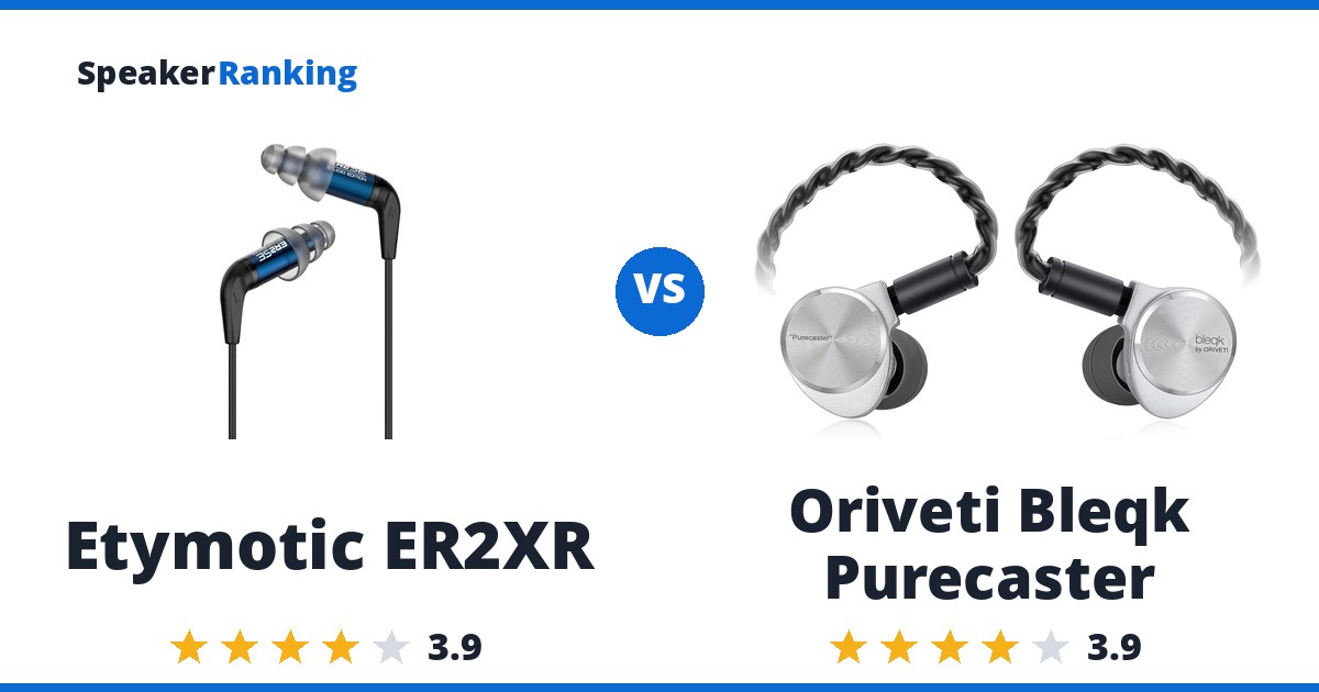 Etymotic ER2XR vs Oriveti Bleqk Purecaster