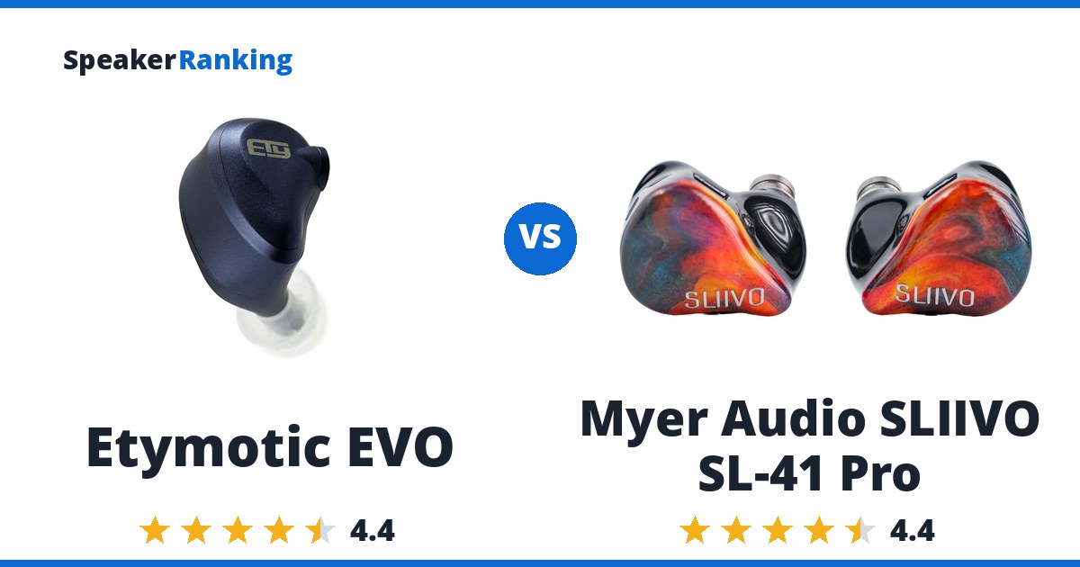 Etymotic EVO vs Myer Audio SLIIVO SL-41 Pro