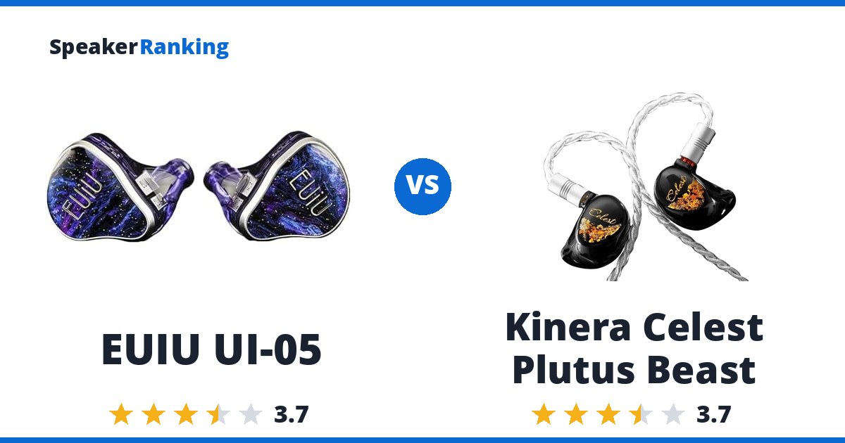 EUIU UI-05 vs Kinera Celest Plutus Beast