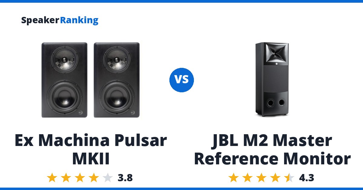 Ex Machina Pulsar MKII vs JBL M2 Master Reference Monitor
