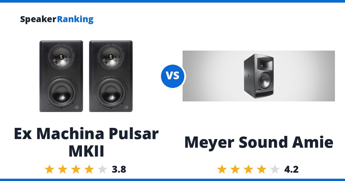 Ex Machina Pulsar MKII vs Meyer Sound Amie