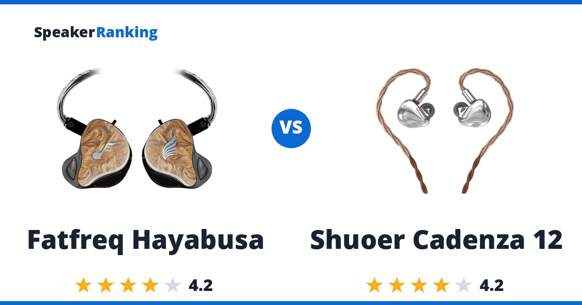 Fatfreq Hayabusa vs Shuoer Cadenza 12