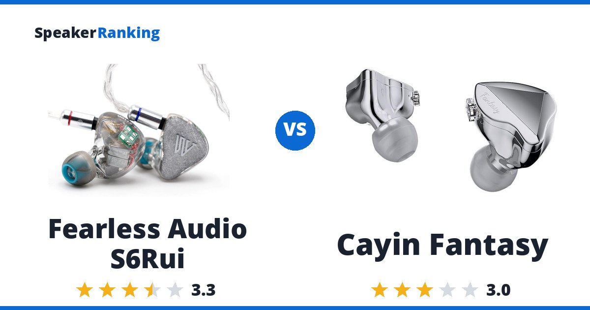 Fearless Audio S6Rui vs Cayin Fantasy