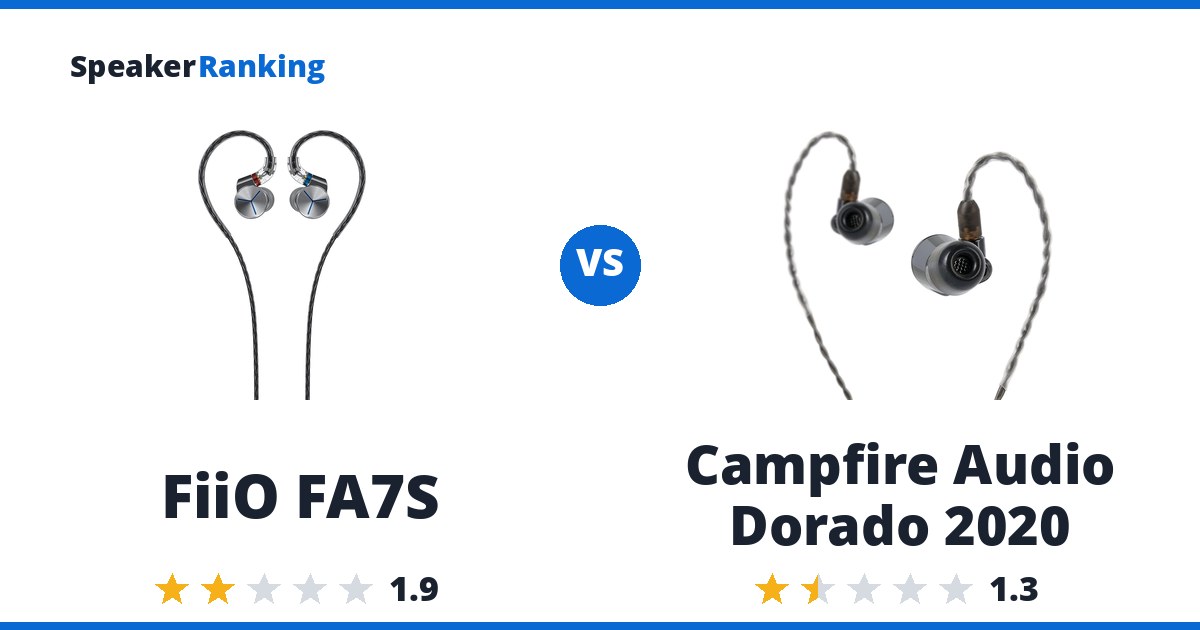 FiiO FA7S vs Campfire Audio Dorado 2020