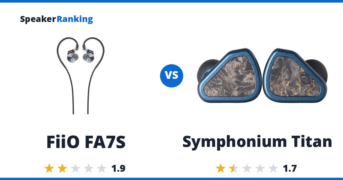FiiO FA7S vs Symphonium Titan