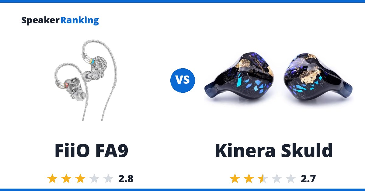 FiiO FA9 vs Kinera Skuld
