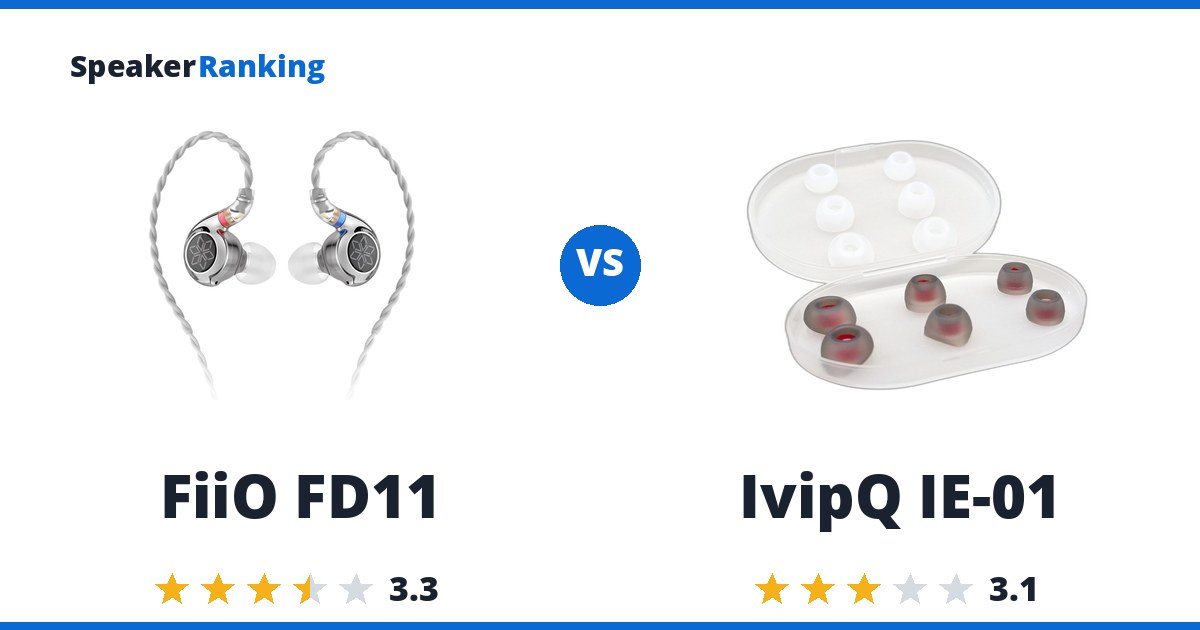 FiiO FD11 vs IvipQ IE-01