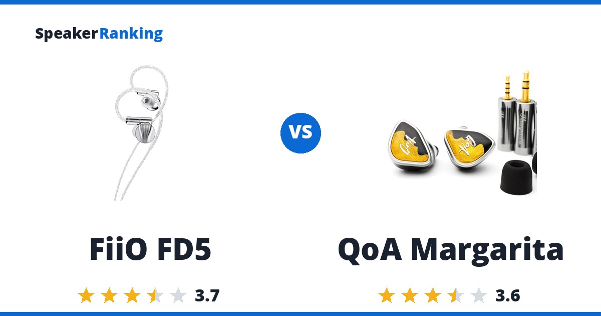 FiiO FD5 vs QoA Margarita