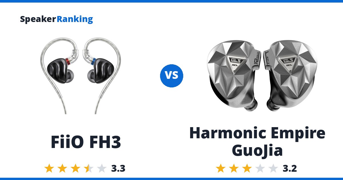 FiiO FH3 vs Harmonic Empire GuoJia