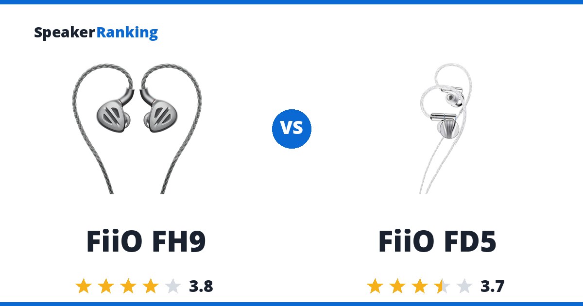 FiiO FH9 vs FiiO FD5