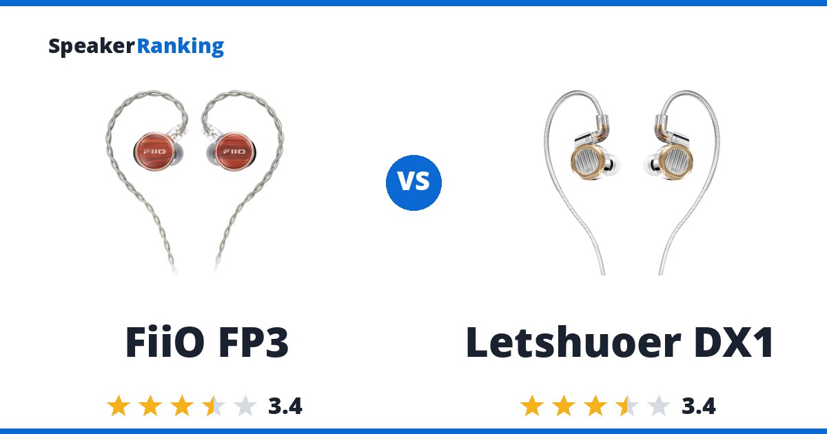 FiiO FP3 vs Letshuoer DX1