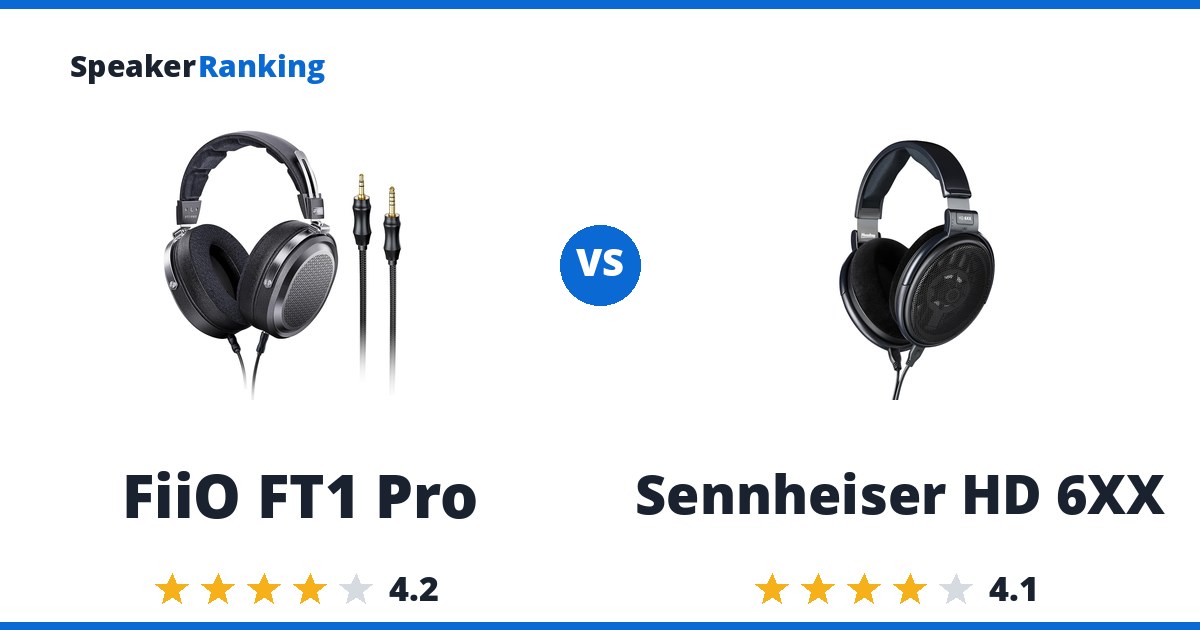 FiiO FT1 Pro vs Sennheiser HD 6XX