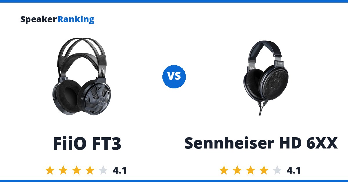 FiiO FT3 vs Sennheiser HD 6XX