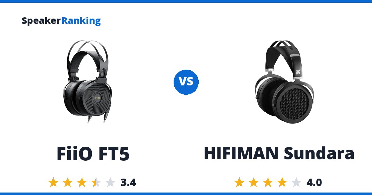 FiiO FT5 vs HIFIMAN Sundara