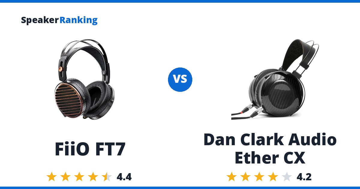 FiiO FT7 vs Dan Clark Audio Ether CX