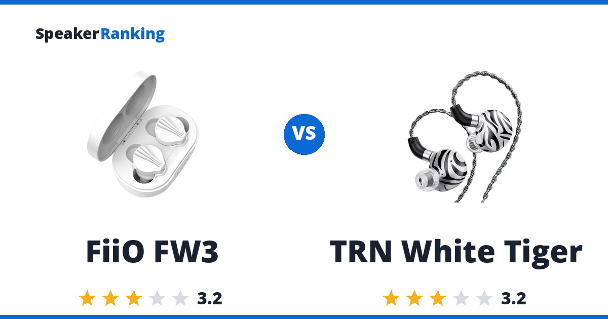 FiiO FW3 vs TRN White Tiger