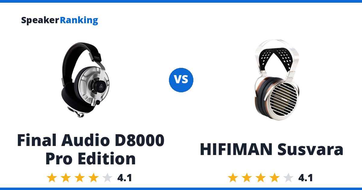 Final Audio D8000 Pro Edition vs HIFIMAN Susvara