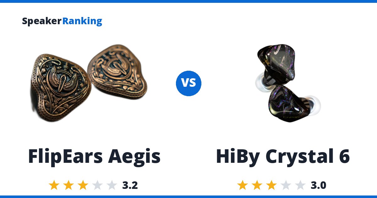 FlipEars Aegis vs HiBy Crystal 6