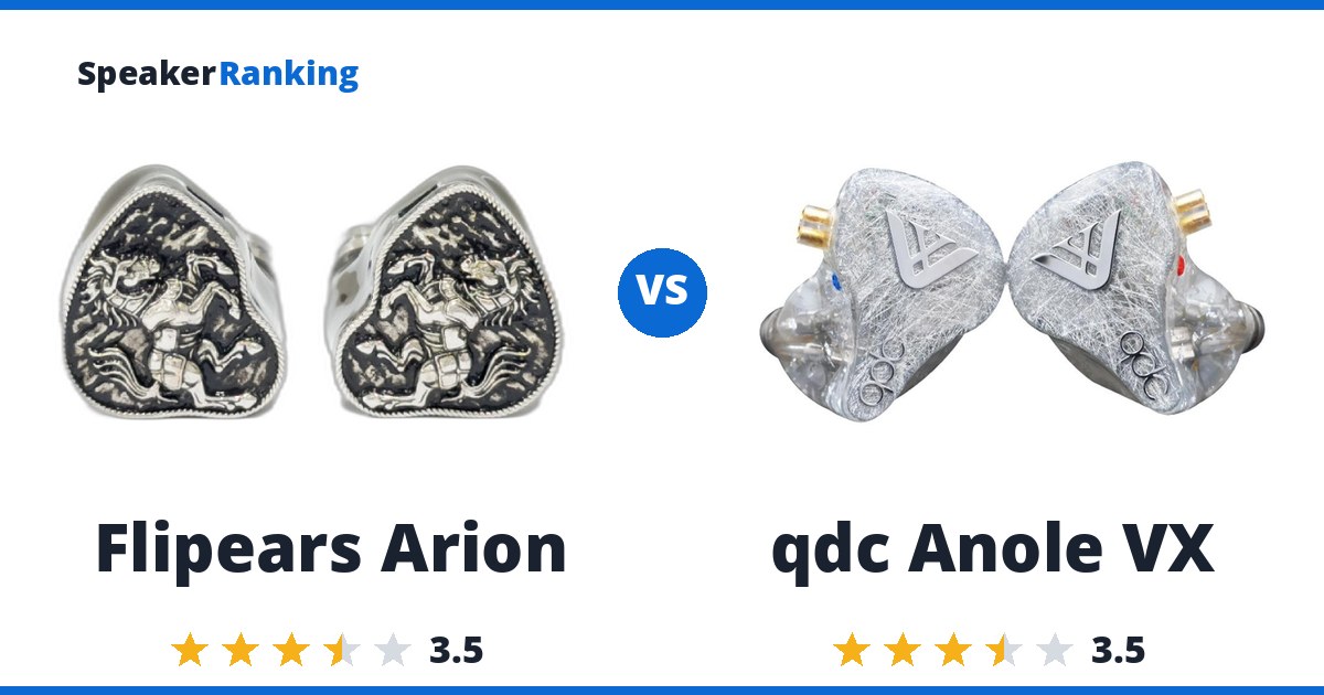 Flipears Arion vs qdc Anole VX