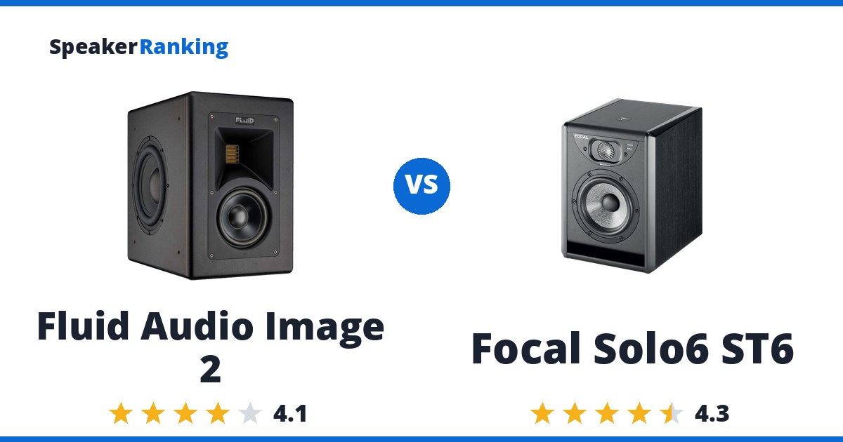 Fluid Audio Image 2 vs Focal Solo6 ST6