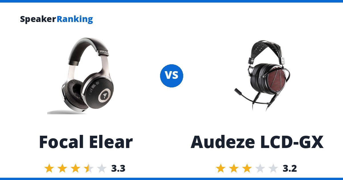 Focal Elear vs Audeze LCD-GX