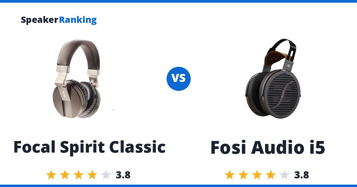 Focal Spirit Classic vs Fosi Audio i5