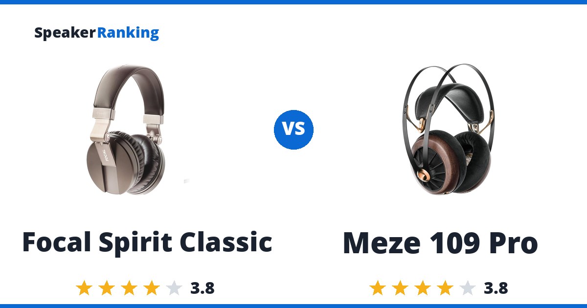 Focal Spirit Classic vs Meze 109 Pro