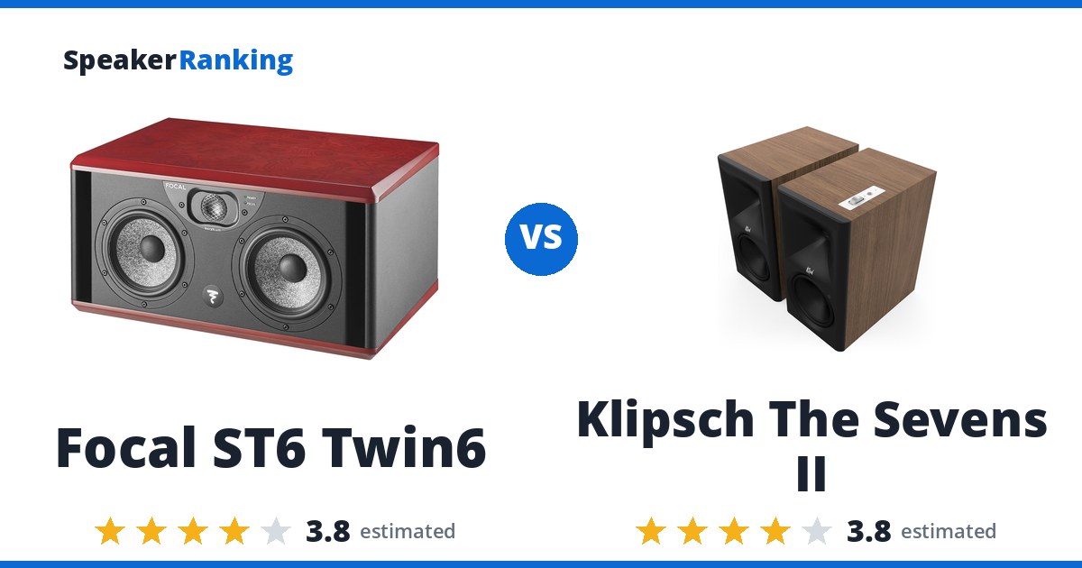 Focal ST6 Twin6 vs Klipsch The Sevens II