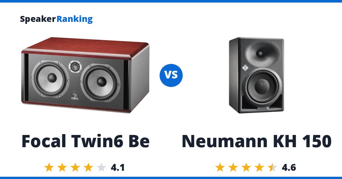 Focal Twin6 Be vs Neumann KH 150