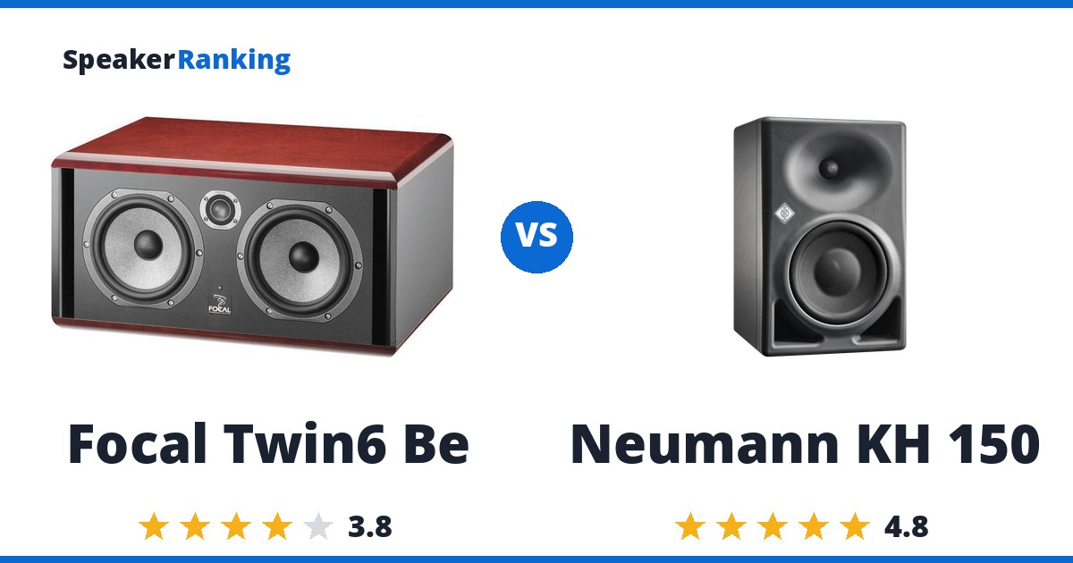Focal Twin6 Be vs Neumann KH 150