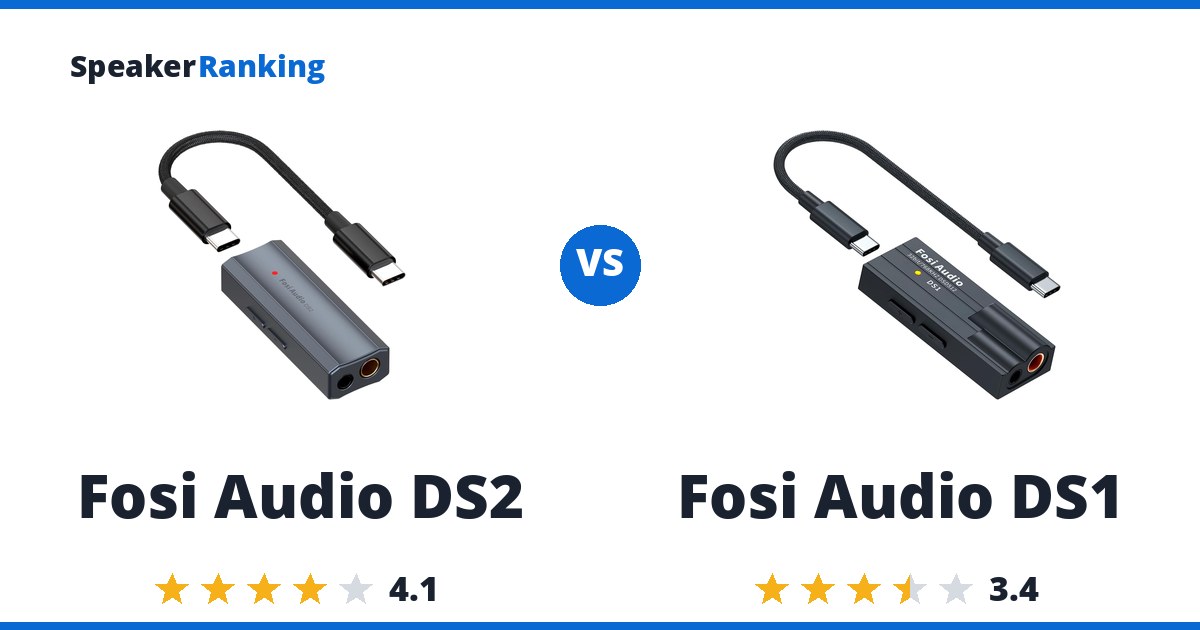 Fosi Audio DS2 vs Fosi Audio DS1