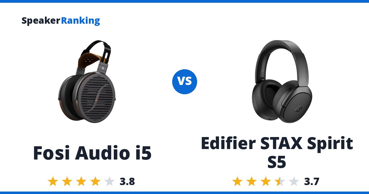 Fosi Audio i5 vs Edifier STAX Spirit S5