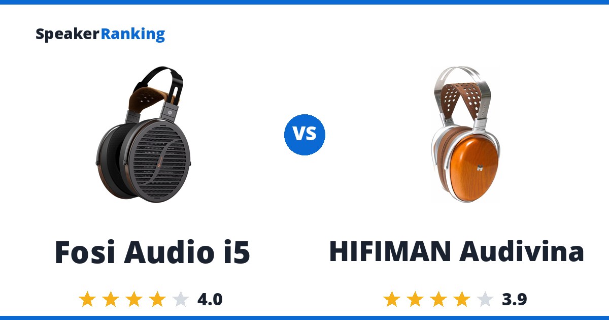 Fosi Audio i5 vs HIFIMAN Audivina
