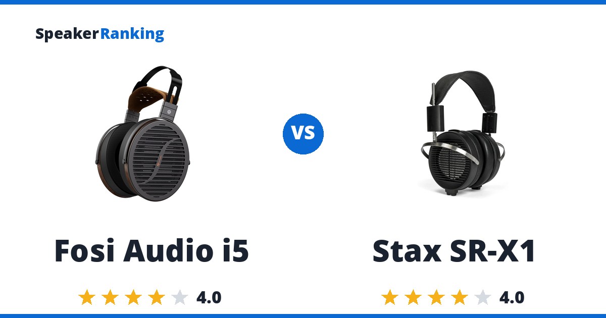 Fosi Audio i5 vs Stax SR-X1