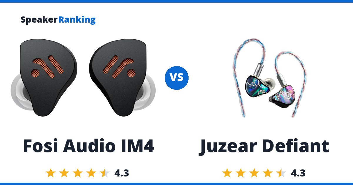 Fosi Audio IM4 vs Juzear Defiant