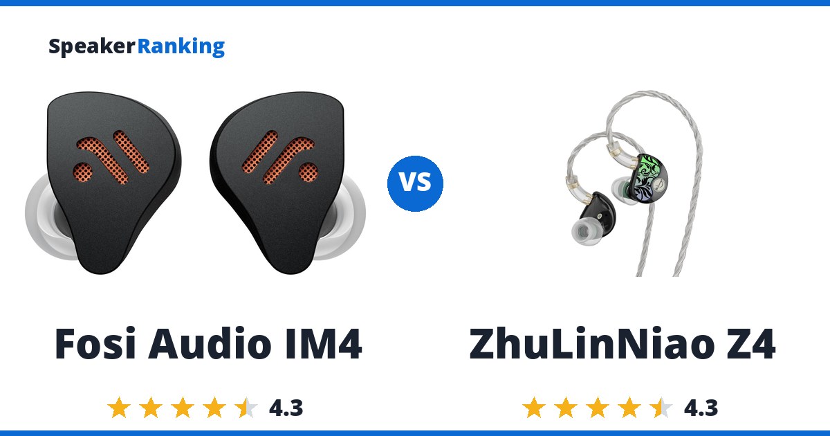 Fosi Audio IM4 vs ZhuLinNiao Z4