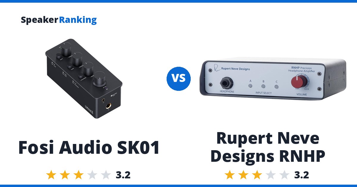 Fosi Audio SK01 vs Rupert Neve Designs RNHP