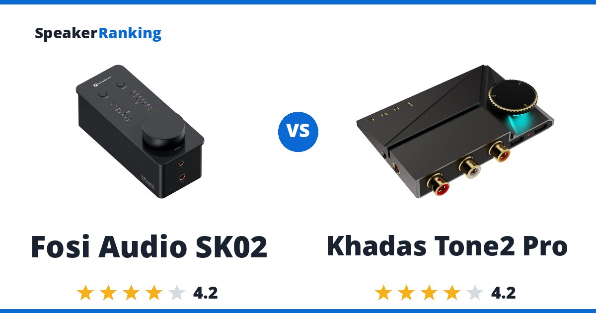 Fosi Audio SK02 vs Khadas Tone2 Pro