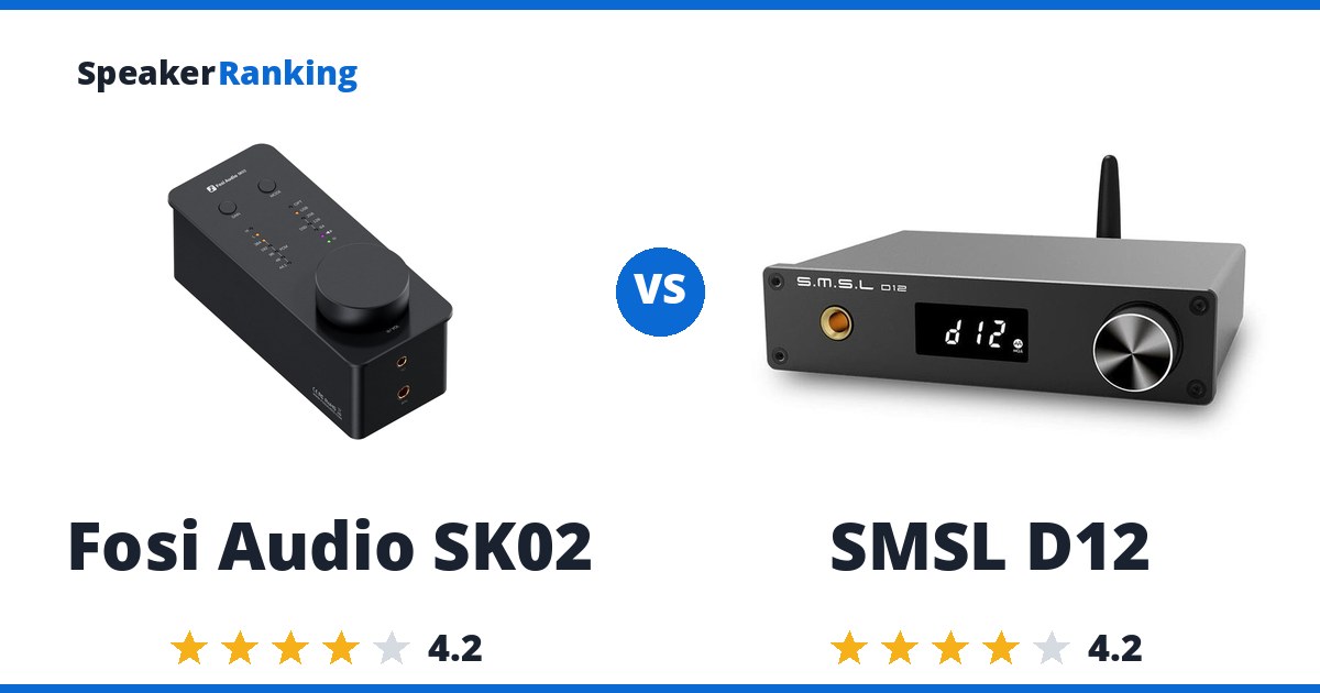 Fosi Audio SK02 vs SMSL D12
