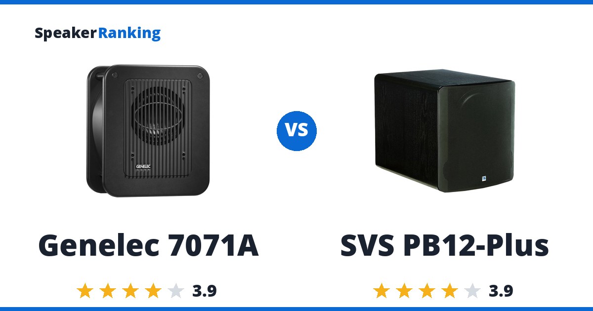 Genelec 7071A vs SVS PB12-Plus
