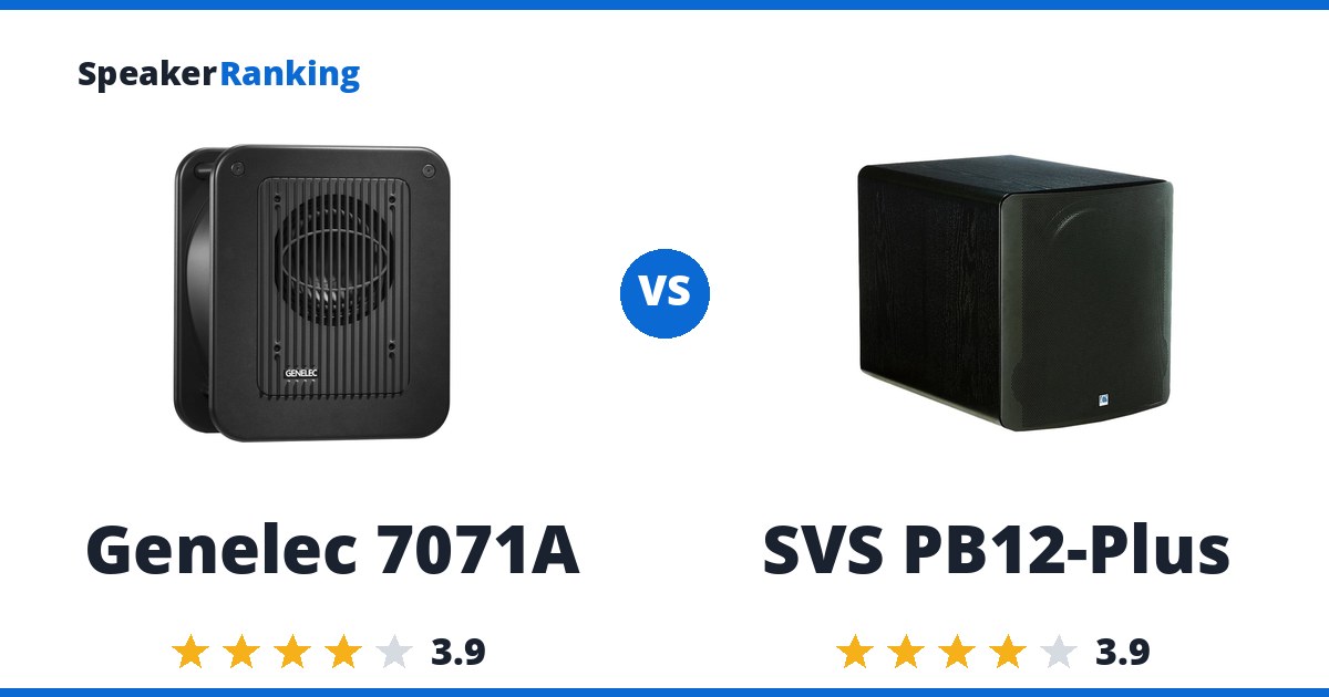 Genelec 7071A vs SVS PB12-Plus