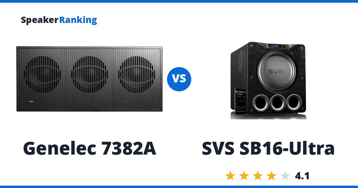 Genelec 7382A vs SVS SB16-Ultra
