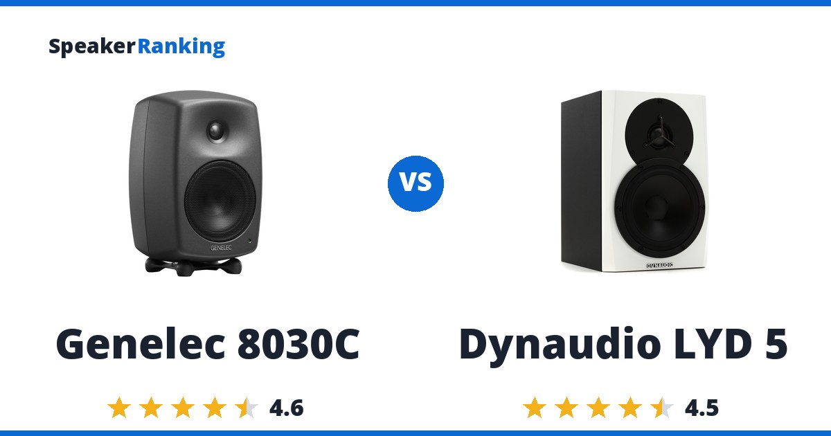 Genelec 8030C vs Dynaudio LYD 5
