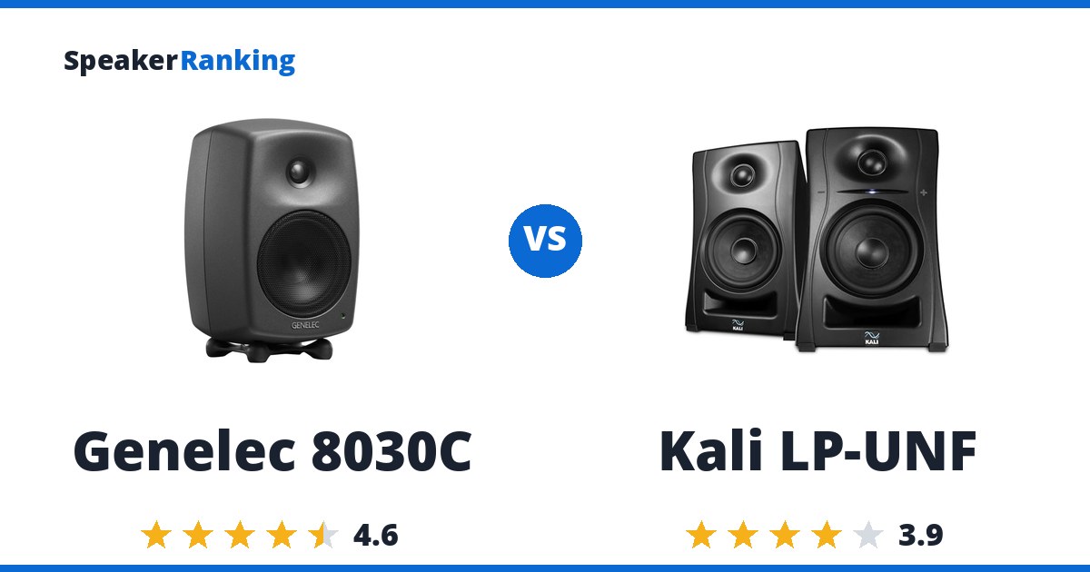 Genelec 8030C vs Kali LP-UNF